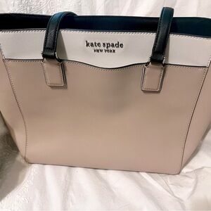 Kate Spade Cameron Laptop Tote in Warm Beige